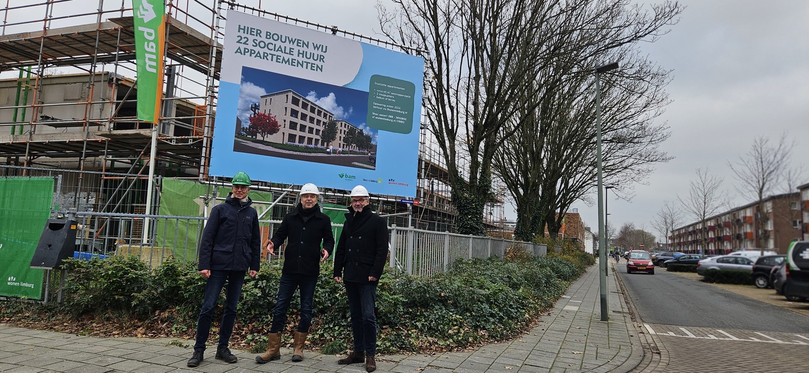 bouwbord Raadhuisstraat Panningen