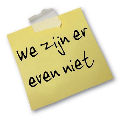 zijn er niet