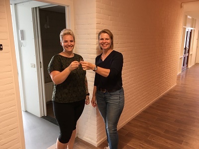 Overhandigen sleutel Schuttersveld Venray