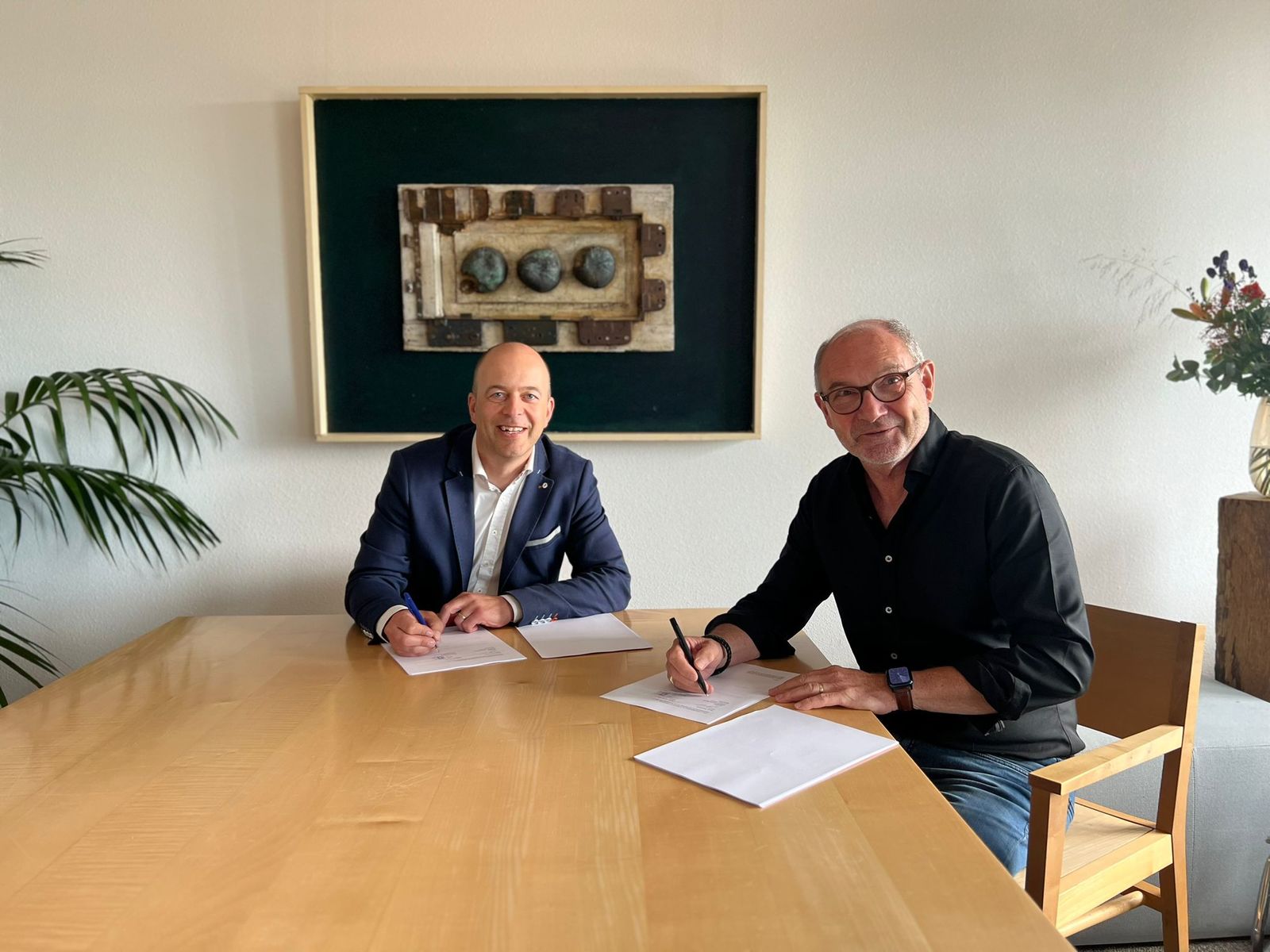 Ondertekening BAM Wonen en Wonen Limburg